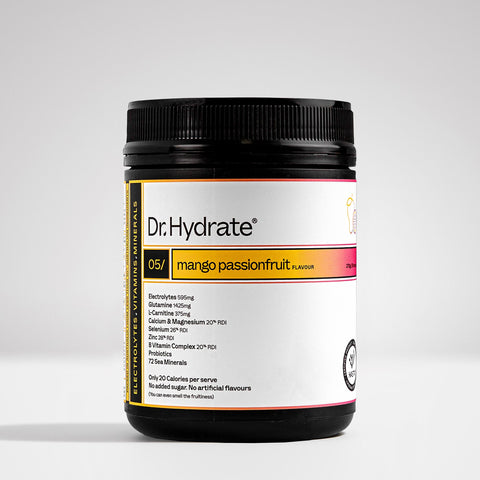Dr. Hydrate Mango Passionfruit Jar 270g